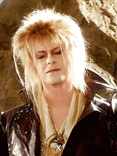 David Bowie as Jareth the Goblin King