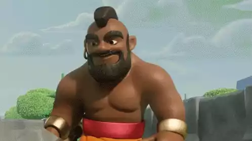 Hog Rider Yelling Loudly