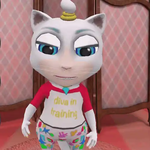 Debra Rose's Talking Angela: Diva in Training Kiss