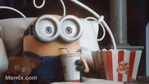 Despicable Me Minion: Movie Time with Popcorn