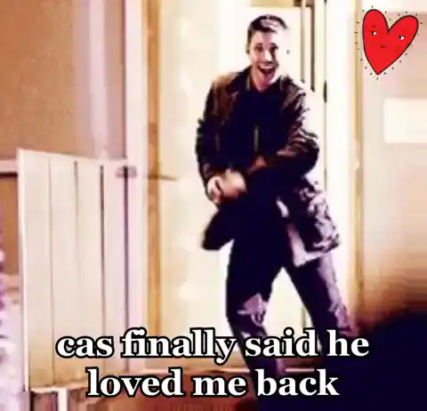 Destiel Dean Happy: Cas Said He Loved Me Back