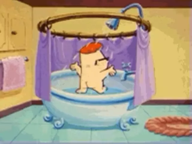Dexter's Laboratory: Dexter in Shower