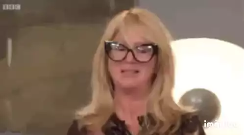 Woman Making Funny Face with Glasses