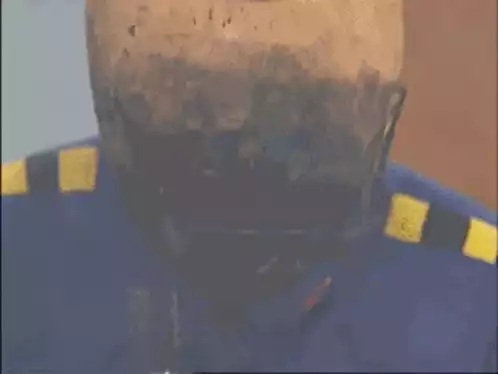Crash Test Dummy Close-Up
