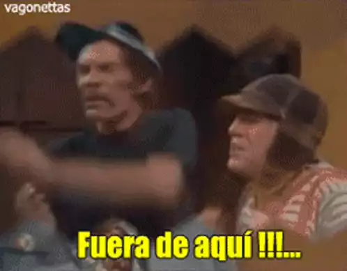 Don Ramón: ¡Fuera de aquí!