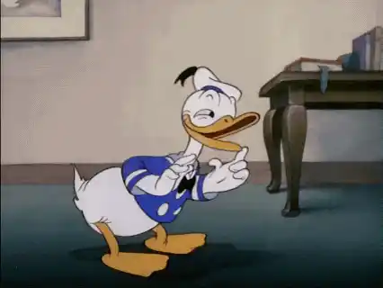 Donald Duck's Cheerful Wave
