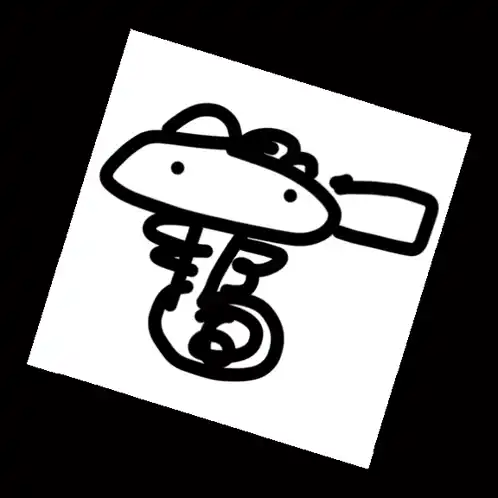 Doodle Seahorse Spin