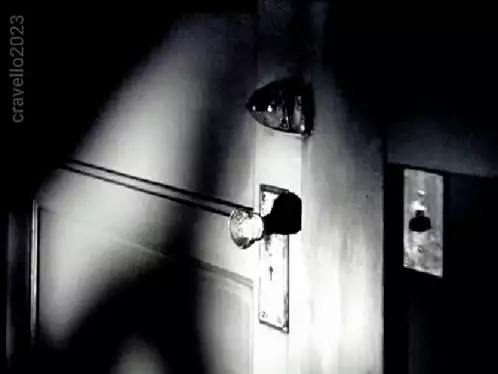 Creepy Doorknob Turning