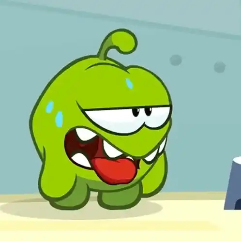 Om Nom Drying Off Sweat