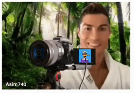 Cristiano Ronaldo with Ducksonchain NFT