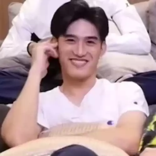 Man's Puzzled Expression Turns into a Smile