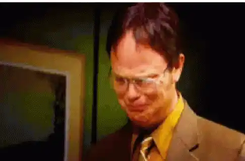 Dwight Crying