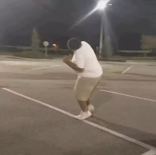 Man Dancing to Earth Wind Fire September