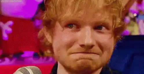Ed Sheeran Smiling