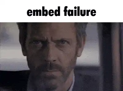 Embed Fail Embed Failure