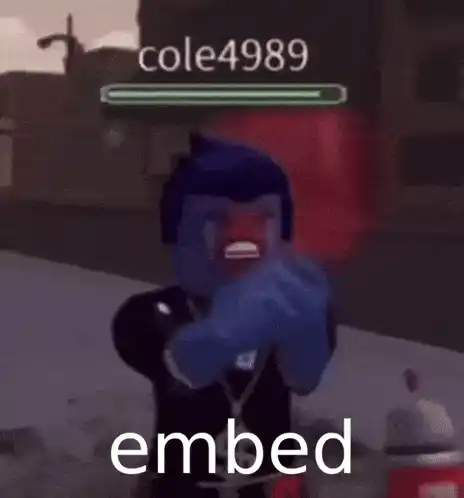 Roblox Embed Fail: cole4989 Glitch