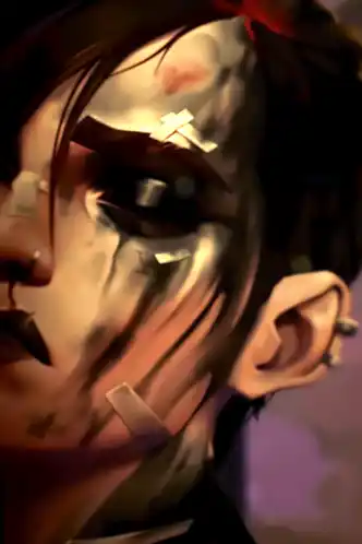 Arcane: Emo Vi Pit Fighter Close-Up
