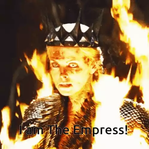 Empress Mad in Flames