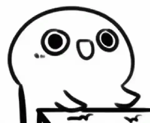 Excited Animated Character