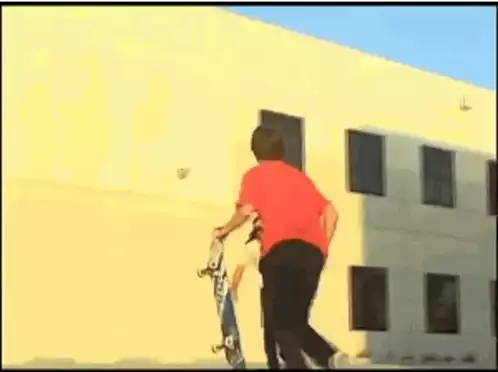 Skateboarder's Coffee Explosion Fail