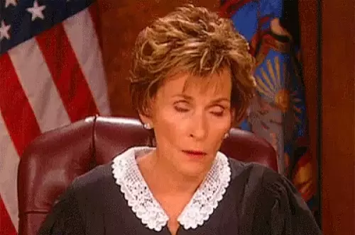 Judge Judy's Iconic Eye Roll