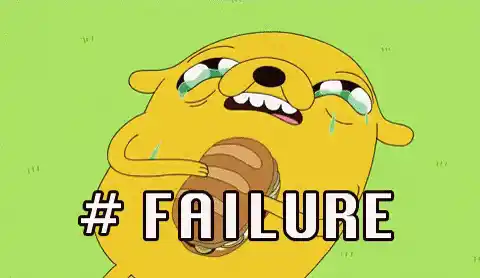 Jake the Dog Crying Failure