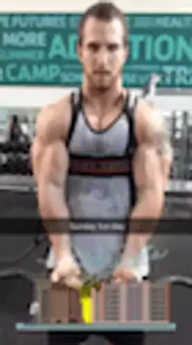 Gym Workout: Feeling Myself While Lifting Weights