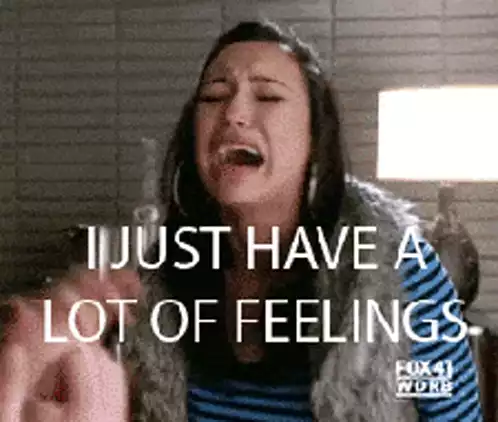 Woman Crying: 'I Just Have a Lot of Feelings'