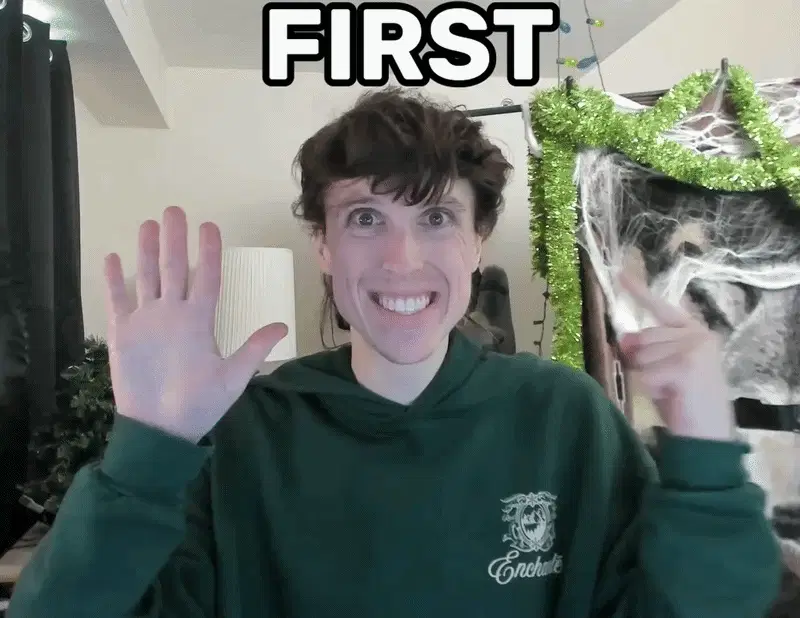 First