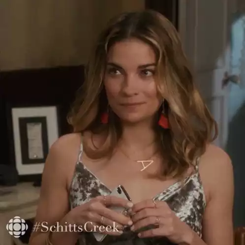 Flirting Alexis Rose