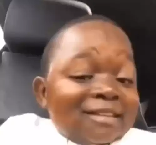 Cute Baby's Flirty Kiss Face