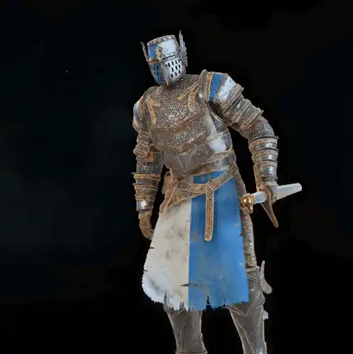 For Honor Knight Kneeling with Sword