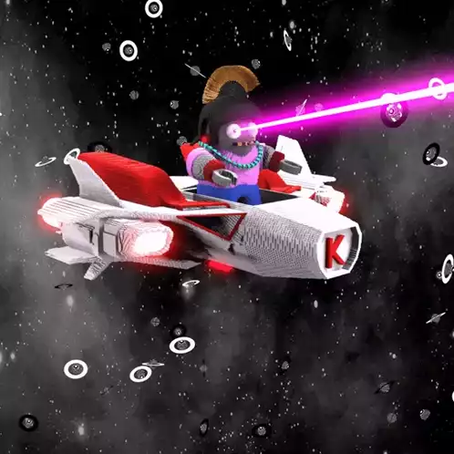 Forsaken Labs Alien Spaceship Battle
