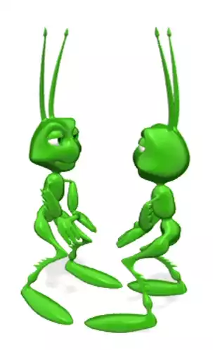 Green Ants High Five