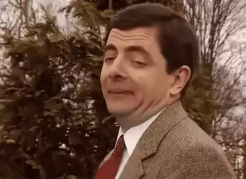 Man's Funny Expression