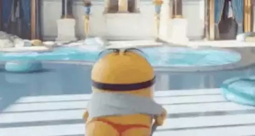 Funny Minion Thong Dance