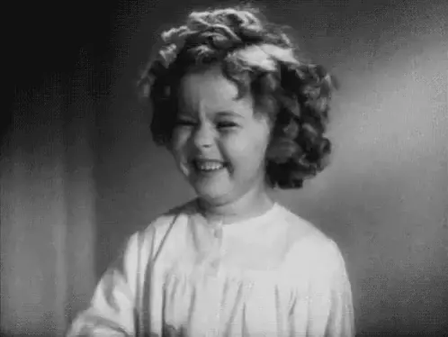 Funny Cute Little Girl Laughing
