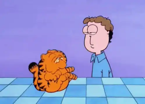 Garfield and John Arbuckle Rocking