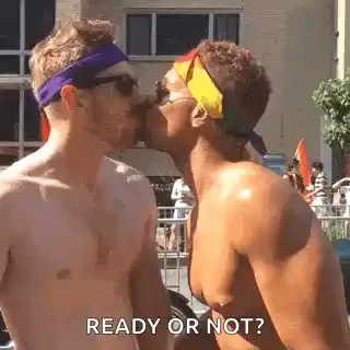 Gay Kiss Gay Couple