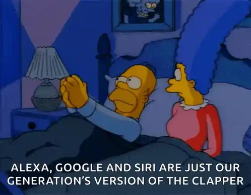Homer & Marge Simpson: Alexa is the New Clapper