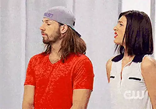 Man comforts crying woman