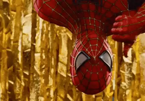 Spider-Man (Tobey Maguire) Thumbs Up Upside Down