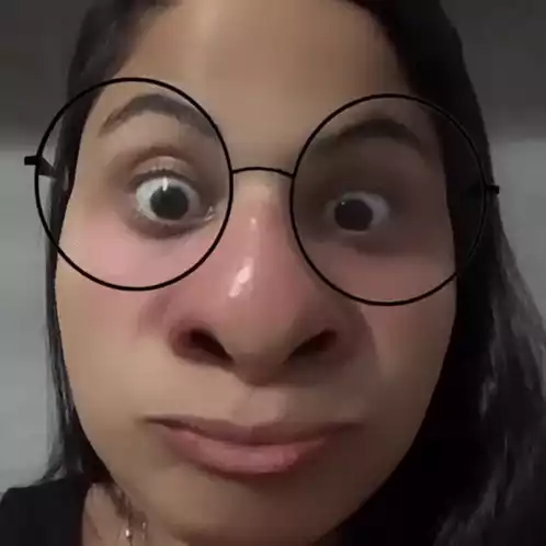 Gigi with Funny Filter and Big Nose