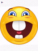 Smiley Face Big Smile GIF
