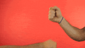 handshake fist bump GIF