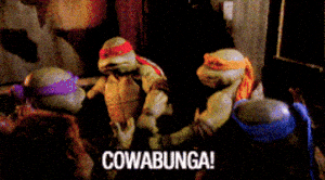 Cowabunga GIF by MOODMAN