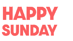 Happy Sunday Smile Sticker by Zaz Produções
