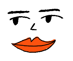Red Lips Love Sticker by Please Enjoy This!