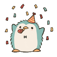 Happy Birthday Party Sticker by Moki