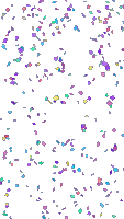Happy Birthday Rainbow Sticker